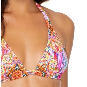 Luli Fama Triangle Halter Top - RAYANDO EL SOL - Large